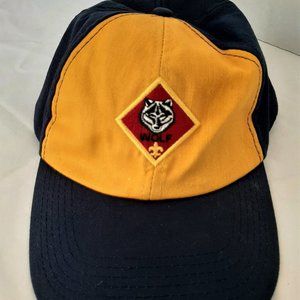Boy Scouts Wolf Cub Cap Size M/L Adjustable